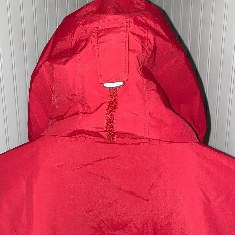 Vintage L.L. Bean Men'x XL Red Utility‎ Outerwear Jacket
